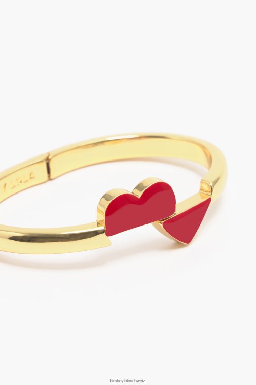 Bimba Y Lola Herzstarres Armband golden Zubehör T04ZZ755