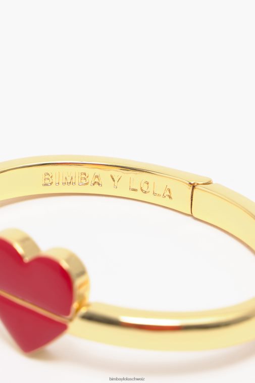 Bimba Y Lola Herzstarres Armband golden Zubehör T04ZZ755