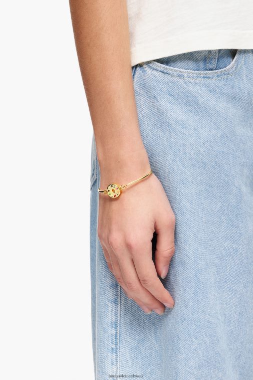 Bimba Y Lola Starres Armband-Logo golden Zubehör T04ZZ835