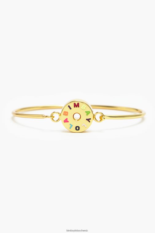 Bimba Y Lola Starres Armband-Logo golden Zubehör T04ZZ835