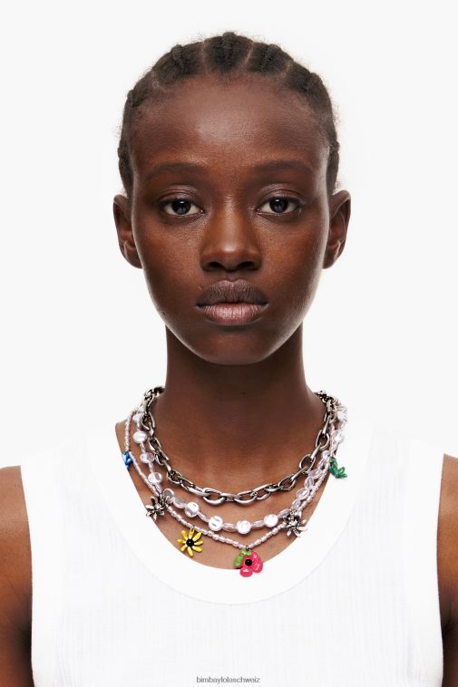 Bimba Y Lola Anhänger-Strang-Halskette Mehrfarbig Zubehör T04ZZ679