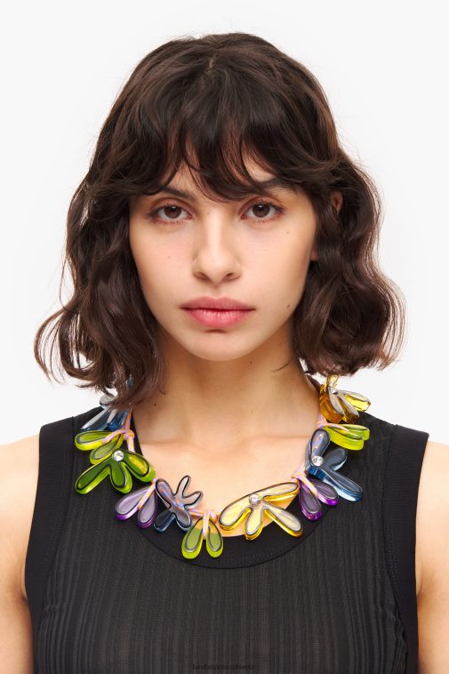 Bimba Y Lola Blumen-Kordel-Halskette Mehrfarbig Zubehör T04ZZ741