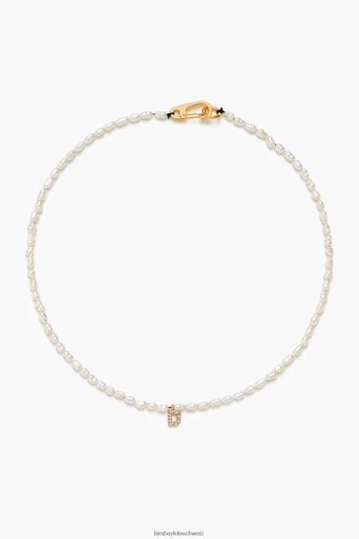 Bimba Y Lola Buchstabenkette d Perle Zubehör T04ZZ841