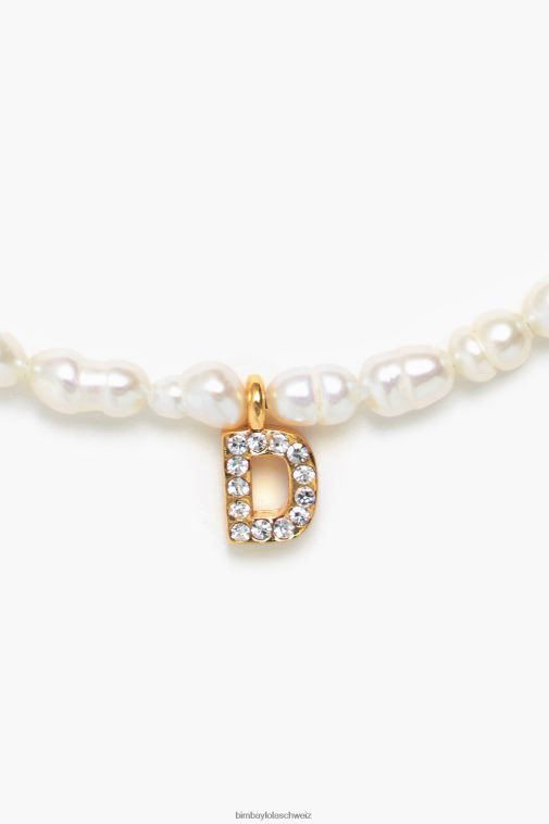 Bimba Y Lola Buchstabenkette d Perle Zubehör T04ZZ841
