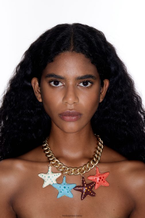 Bimba Y Lola Halskette aus Harz Koralle Zubehör T04ZZ702