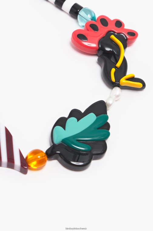 Bimba Y Lola Harz-Blumen-Halskette Mehrfarbig Zubehör T04ZZ811