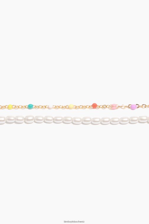 Bimba Y Lola Kette Perlenkette Mehrfarbig Zubehör T04ZZ791