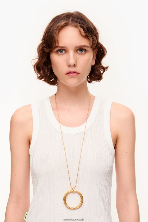 Bimba Y Lola Lange Creolenkette golden Zubehör T04ZZ757