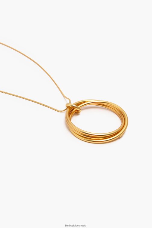 Bimba Y Lola Lange Creolenkette golden Zubehör T04ZZ757