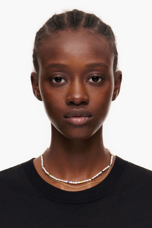 Bimba Y Lola Perlen-Perlen-Halskette mehrfarbig Zubehör T04ZZ774