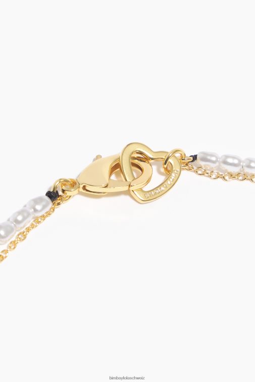 Bimba Y Lola Perlen-Perlen-Halskette mehrfarbig Zubehör T04ZZ774