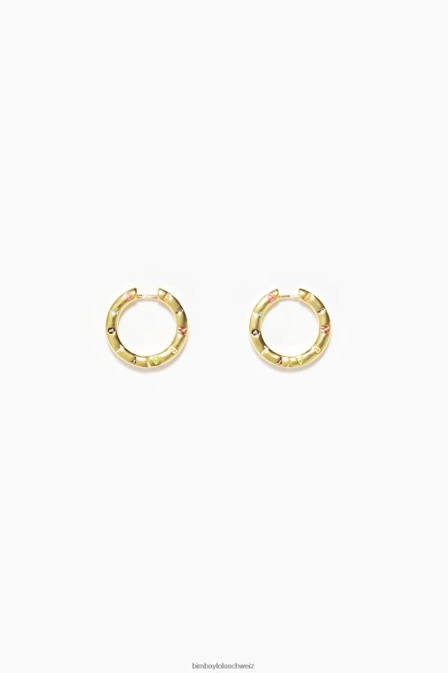 Bimba Y Lola Creolen golden und mehrfarbig Zubehör T04ZZ716