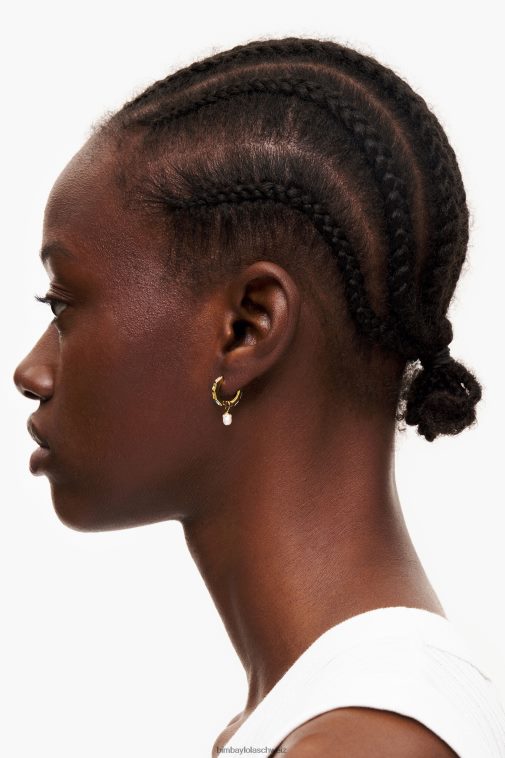 Bimba Y Lola Creolen mit Kristallperlen Mehrfarbig Zubehör T04ZZ784