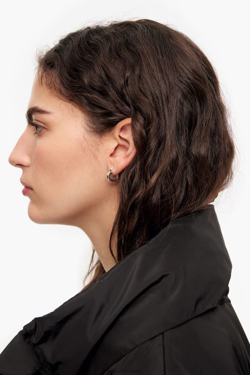 Bimba Y Lola Herz-Creolen Silber Zubehör T04ZZ740