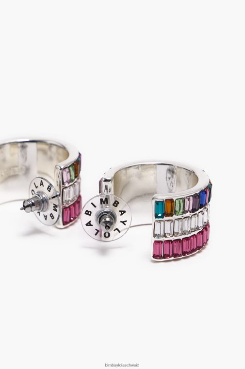 Bimba Y Lola Kristall-Creolen Mehrfarbig Zubehör T04ZZ747