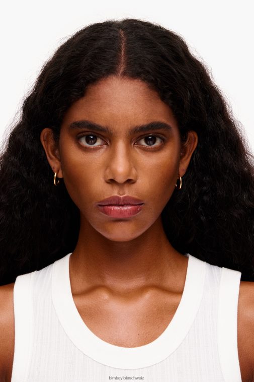 Bimba Y Lola Matte Creolen Gold Zubehör T04ZZ762