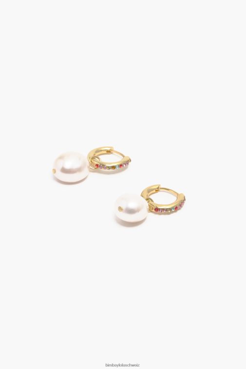 Bimba Y Lola Perlen-Mini-Creolen Mehrfarbig Zubehör T04ZZ782