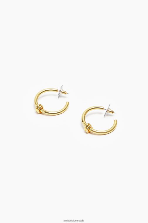 Bimba Y Lola Spiral-Creolen golden Zubehör T04ZZ817