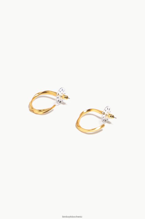 Bimba Y Lola unebene Creolen golden Zubehör T04ZZ836