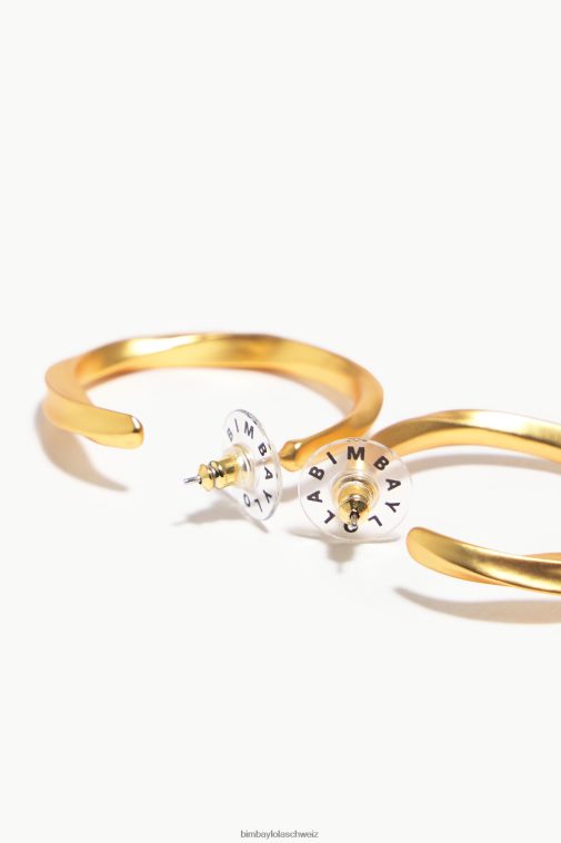 Bimba Y Lola unebene Creolen golden Zubehör T04ZZ852