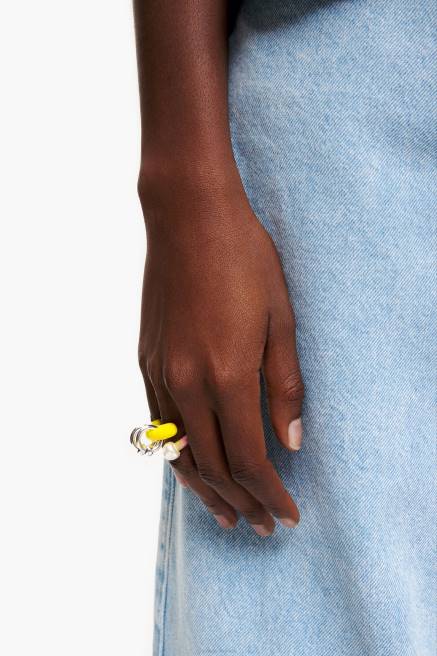 Bimba Y Lola Emaille-Perlenring Zubehör Mehrfarbig T04ZZ682