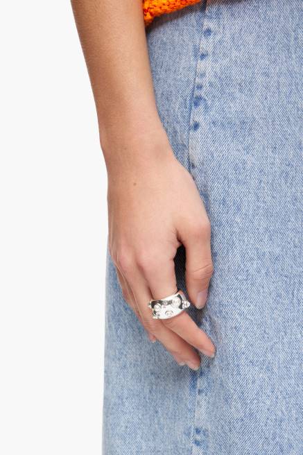 Bimba Y Lola Perlenring Zubehör Silberkristall T04ZZ685