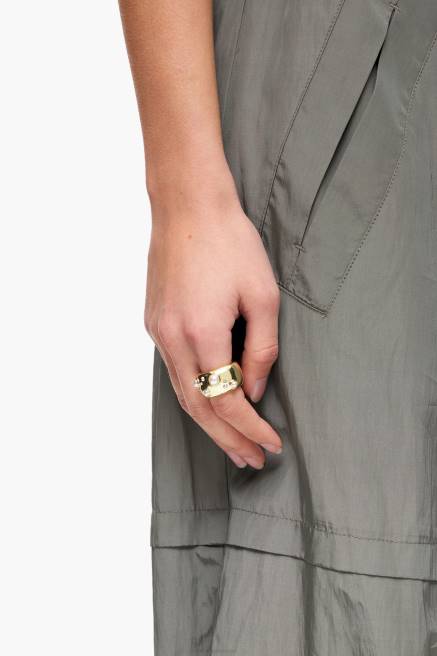 Bimba Y Lola Perlenring Zubehör goldener Kristall T04ZZ686