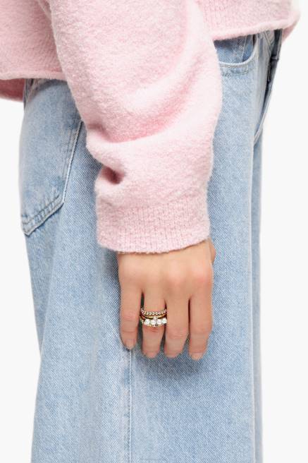 Bimba Y Lola Ring paar Zubehör Kristall T04ZZ845