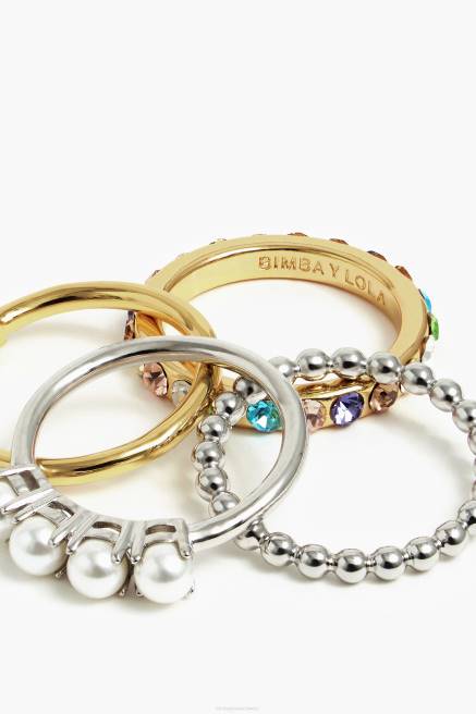 Bimba Y Lola Ring paar Zubehör Kristall T04ZZ845