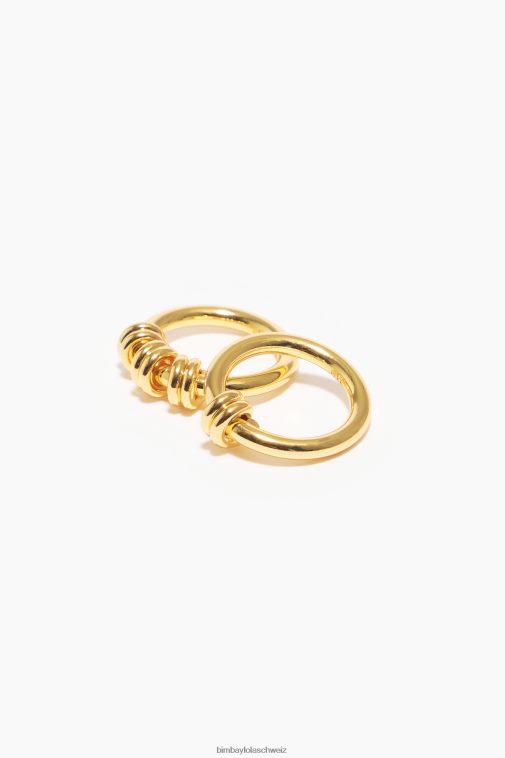 Bimba Y Lola Spiralring-Set golden Zubehör T04ZZ821