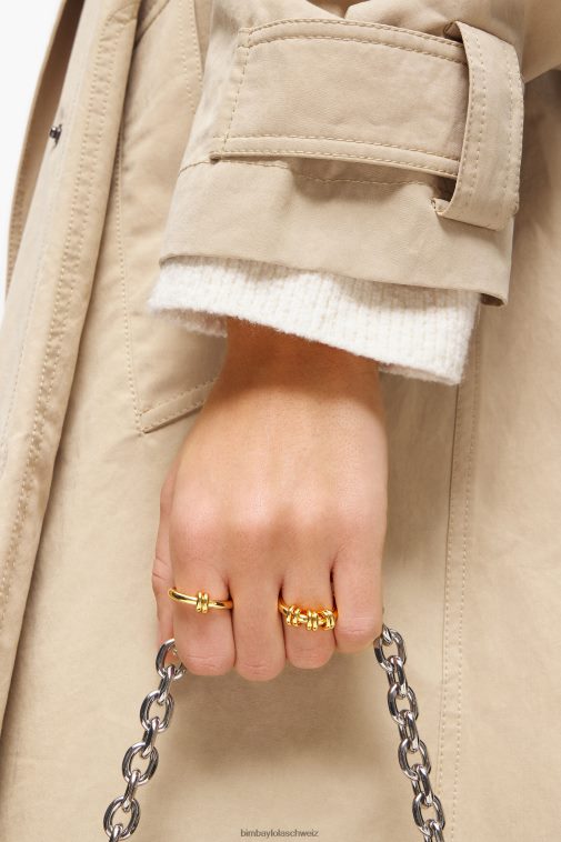 Bimba Y Lola Spiralring-Set golden Zubehör T04ZZ821