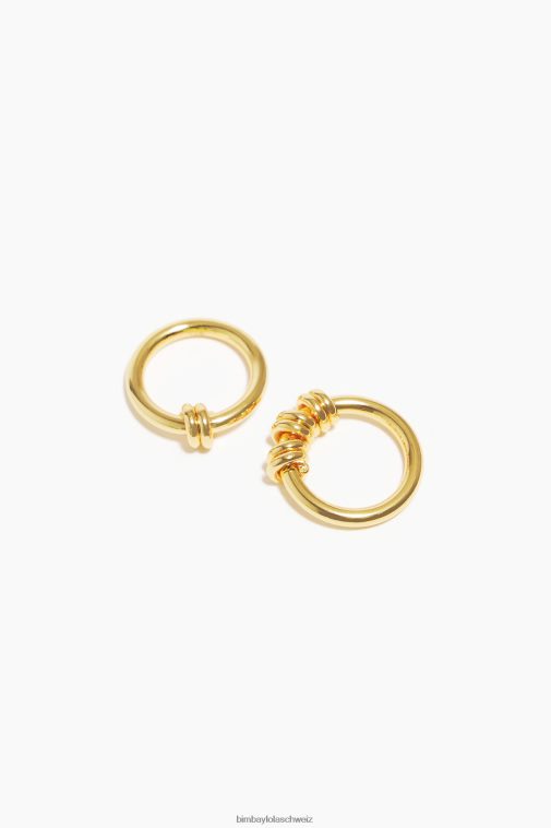 Bimba Y Lola Spiralring-Set golden Zubehör T04ZZ821