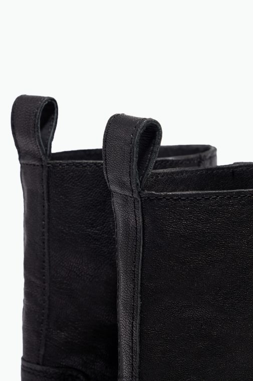 Bimba Y Lola Cowboystiefel aus Leder Schwarz Fußwewar T04ZZ601