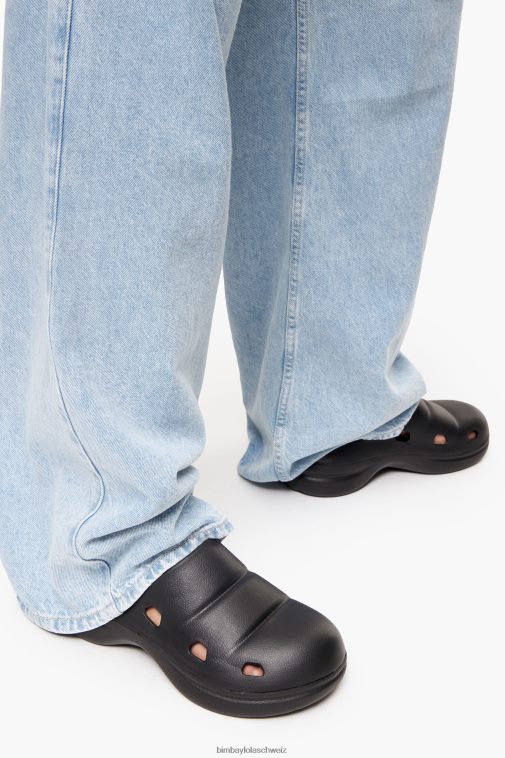 Bimba Y Lola Plattformverstopfung Schwarz Fußwewar T04ZZ597