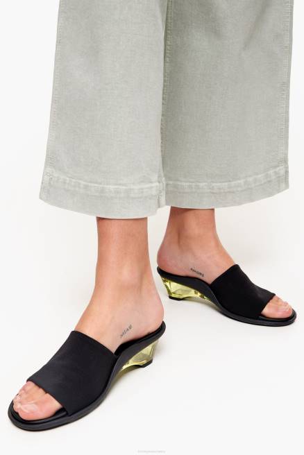 Bimba Y Lola Mesh-Keil Fußwewar Schwarz T04ZZ577