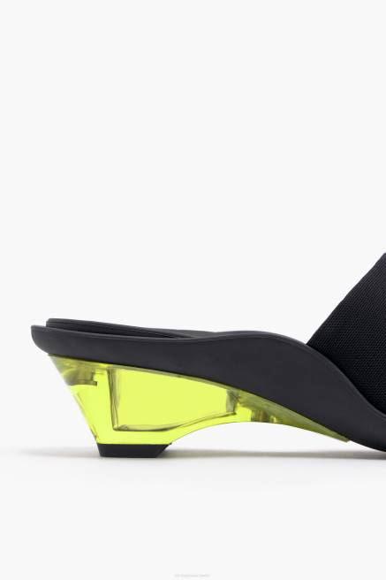 Bimba Y Lola Mesh-Keil Fußwewar Schwarz T04ZZ577