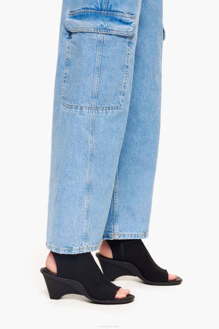 Bimba Y Lola Mesh-Sandalenstiefel Fußwewar Schwarz T04ZZ579