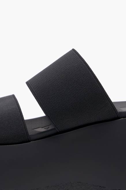 Bimba Y Lola Plateausandale elastisch Fußwewar Schwarz T04ZZ569