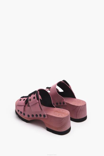 Bimba Y Lola Sandale aus Leder Fußwewar Rosa T04ZZ565