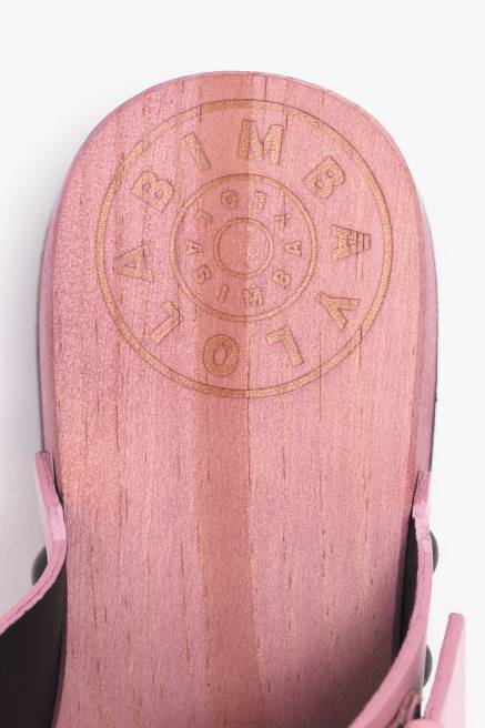 Bimba Y Lola Sandale aus Leder Fußwewar Rosa T04ZZ565