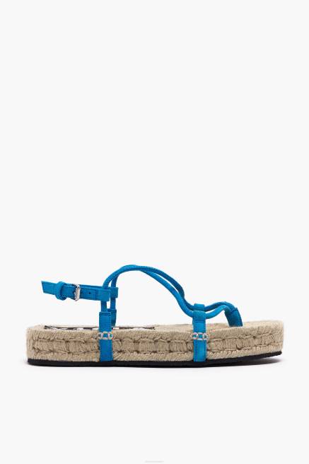 Bimba Y Lola Slider-Sandalen Fußwewar Blau T04ZZ582