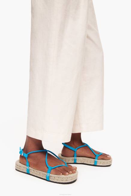 Bimba Y Lola Slider-Sandalen Fußwewar Blau T04ZZ582