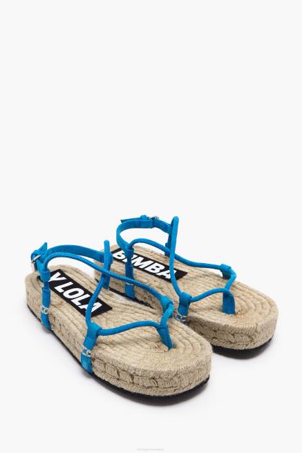 Bimba Y Lola Slider-Sandalen Fußwewar Blau T04ZZ582
