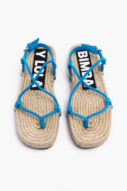 Bimba Y Lola Slider-Sandalen Fußwewar Blau T04ZZ582