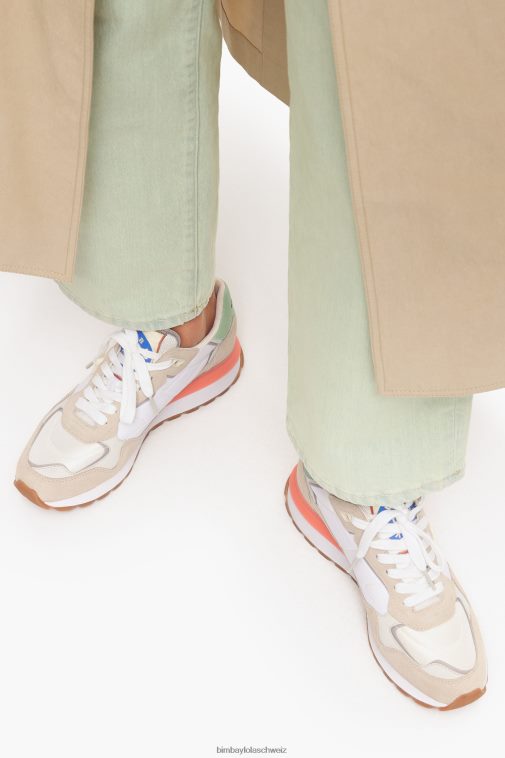 Bimba Y Lola Chimo Jogger-Sneaker Weiss Fußwewar T04ZZ557