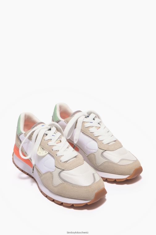 Bimba Y Lola Chimo Jogger-Sneaker Weiss Fußwewar T04ZZ557