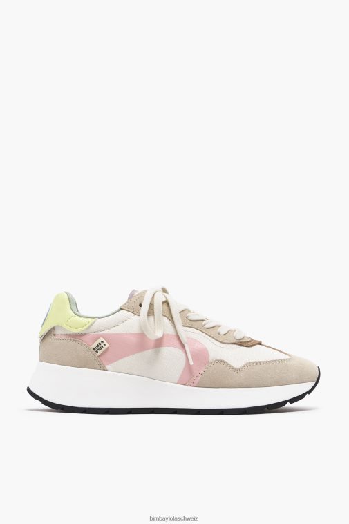 Bimba Y Lola Lifestyle-Sneaker Knochen Fußwewar T04ZZ552