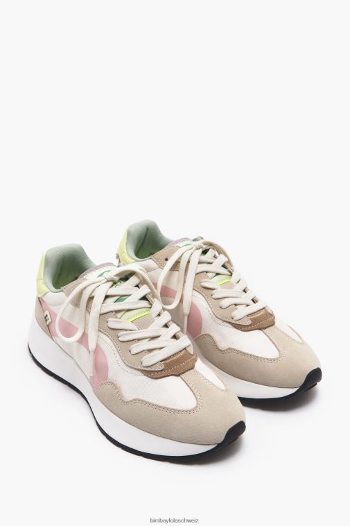 Bimba Y Lola Lifestyle-Sneaker Knochen Fußwewar T04ZZ552