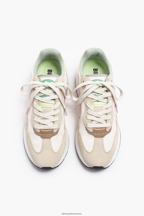 Bimba Y Lola Lifestyle-Sneaker Knochen Fußwewar T04ZZ552
