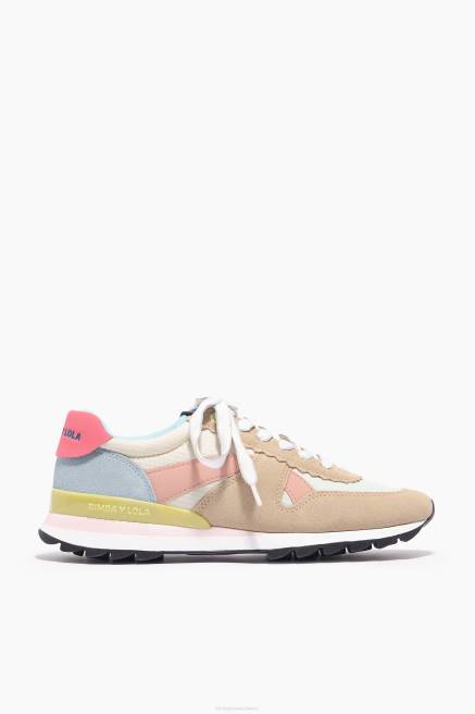 Bimba Y Lola Technischer Sneaker Fußwewar Beige T04ZZ563